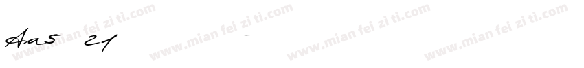 Aa5月21日 望而却步字体转换